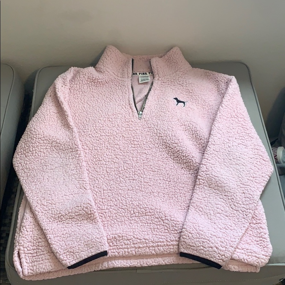 Pink pullover